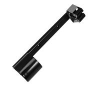 PartyKindom Sturdy Metal Wheelchair Cane Holder for Mobility Scooters and Crutches Stick Storage Bracket Durable Support for Wheelchair Accessories