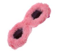 PartyKindom Sunglasses props funny present orgy wallpaper pink colourful punk funky child shot glasses Christmas decoration party creative glasses glasses costume piece pink