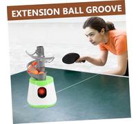 PartyKindom Table Tennis Launcher Groove Accessory for Pong Machine Extended Railway Track for Outdoor Leisure Training Compatible Robot Supplies for Enhanced Ball Launching Experience
