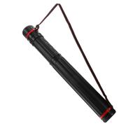 PartyKindom Telescopic Plastic Storage Tube for Drawings and Posters Extra Small Black Sturdy Waterproof Design 45cm x 72cm for Artists and Students for Traveling and Storing Artwork