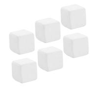PartyKindom Tortoise Calcium Block Mineral Cubes 6pcs Set Wear-resistant Grinding Stone for Turtle Tank Reptile Health Essential Trace Elements
