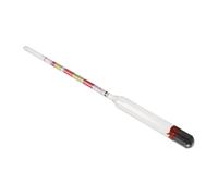 PartyKindom Triple Scale Hydrometer for Brewing Wine and Beer Dual Density and Sugar Level Tester Precision Brewing Tool for Home and Restaurant Use
