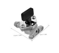 PartyKindom Two Stroke Carburetor Fuel Valve for Mini ATV Compatible with Dirt Bikes Easy Installation Sturdy Design for Outdoor Adventures Sand Rocky and Rough Terrains