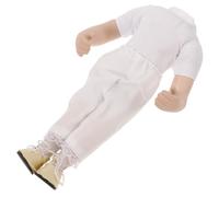 PartyKindom Unique Ceramic Doll Body Accessory DIY Doll Parts for Crafts Compact Lightweight Design Ceramic and Cloth Material for Parent-interaction and Custom Making