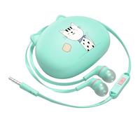 PartyKindom Universal Wired Headset Wire Earbuds Headphones for Kids Bulk Ear Buds with Microphone Wired Earbuds with Mic Earphone for Phone Wired Headphone Phone Accessories Corded Earphone