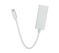 PartyKindom Usb Ethernet Adapter Type-c Mbps Network Card Plug Play for Gaming Streaming Compatible Laptops Tablets and Durable Design