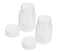 PartyKindom Velvet Flocking Powder 2 Bottles DIY Craft Supplies for Handmade Dolls White Flocking Powder for Art Projects Easy Application for Home School Use