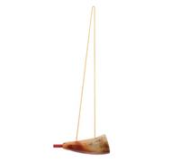 PartyKindom Viking Ox Horn Wind Instrument Natural Cheering Trumpet for Festivals Ceremonies Unique Decorative with Intricate Patterns Traditional Craftsmanship for Friends and Family