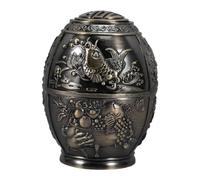 PartyKindom Vintage Copper Travel Toothpick Holder with Decorative Effect Lightweight Toothpick Dispenser for Home and Restaurant Clean and Organised on Desktop