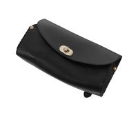 PartyKindom Vintage Mountain Bike Handlebar Bag PU Leather Front Frame Pouch for Phone Maps Essentials Wear-Resistant Cycling Storage with Easy Access for Commuting and Leisure Rides