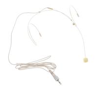 PartyKindom Vocal Condenser Mic with Comfortable Head-mounted Design Wired Headset Microphone and Foldable Plastic Frame for Teaching, Lectures, and Graduation Party Use