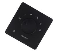 PartyKindom Volume Control Panel Knob for In-wall Installation Balanced Volume Adjustment for Speaker Audio Settings for Family Entertainment Rooms