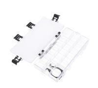 PartyKindom Watercolor Pigment Tray Storage Box for Artists and Students Paint Mixing Palette Portable Holder for Art Supplies