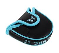 PartyKindom Wear-resistant Golf Mallet Putter Cover with Embroidered Butterfly Pattern Fit for Center Shaft and Small Mallet Putters Lightweight Protective Headcover for Men and Women Golfers