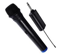 PartyKindom Wireless Handheld Microphone Cordless Ktv Mic Black One-to-one System for Outdoor Live Streaming and Home Karaoke, Portable Singing Microphone without Battery Or Accessories