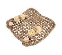 PartyKindom Wood Chic Fresh Bunny Scratch Board Claw Board for Rabbit Squirrel Foot Pad Natural Nail Care with Good Visual Effect Carefully Crafted for Personal Home Use