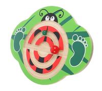 PartyKindom Wooden Balance Plate Wobble Board for Sturdy Balance Training for Physical Development Core Stability Creative Play and Autistic Sensory Support