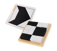 PartyKindom Wooden Building Blocks Puzzle for Logical Brain Teaser Game Encouraging Creative Thinking and Parent Interaction Safe Smooth Finish Educational Hidden Cubes for Learning and