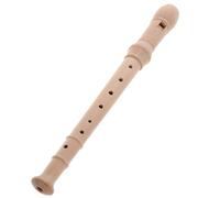 PartyKindom Wooden Flute Portable Wind Instrument For School Beginner Practice Clarinet Lightweight Musical Instrument For Kids Khaki