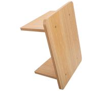 PartyKindom Wooden Foot Rest Under Desk Slanted Chair Stool for Office Home Kitchen Step Stool for Adults Small Footstool Stepstool