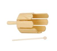 PartyKindom Wooden Percussion Instruments Note Rhythm Tubes for Educational Musical for Boys and Safe Premium Wood Develops Creativity and Listening Skills