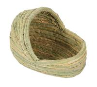 PartyKindom Woven Straw Chicken Laying Nest Small Animal Sleeping House Cozy Breeding Nest for Chickens and Small Pets Warm Shelter for Egg Laying and Rest