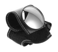 PartyKindom Wrist Mounted Bike Rear View Mirror Wide Angle Convex Safety Cycling Mirror for Enhanced Visibility Suitable for Urban and Off-road Cyclists