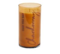 PartyLite Can You Say Chardonnay? Jar Candle - 130-140 Hour Burn Time,Wine-Inspired Scent, Green Apple, Peach, Pineapple, Honey Nectar Fragrance, Colorful Wax