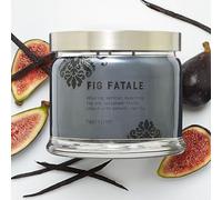 PartyLite Fig Fatale Scented, Notes of Apricot, Green Fig, Peach, Mango, Strawberry and Vanilla,13.2oz 3-Wick Jar Candle, 45 Hour Burn Time, Luxurious Fragrance, Perfect for Gifting