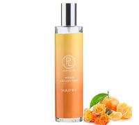 PartyLite Happy Scented Room Spray, 100mL, with Notes of Madagascar Mandarin and Orange Peel, Part of the Mood Collection, Citrus & Floral, Perfect for Gifting