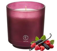 PartyLite Mulberry Scented, with Notes of Black Currant, BlackBerry, Mulberry & Pomegranate,10oz 1-Wick Aromatherapy Refillable Jar Candle, 50 Hour Burn Time, Sustainable Wax in Reusable Vessel