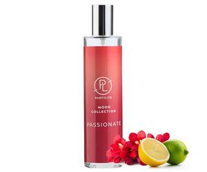 PartyLite Passionate Scented Room Spray, 100mL, with Notes of Meyer Lemon, Freesia & Cedarwood, Part of the Mood Collection, Luxurious & Romantic, Perfect for Gifting