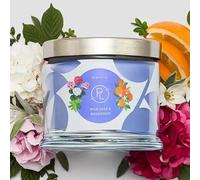 PartyLite Wild Sage & Rosewood Scented, Notes of Sage Leaf, Rosewood, Geranium Petals and Lemongrass, 13.2oz 3-Wick Jar Candle, 45 Hour Burn Time, Luxurious Fragrance, Ideal for Gifting