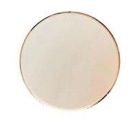 PARTYRAMA.CO.UK Gold & Peach Ombre Round Paper Plates 23cm - Pack of 8