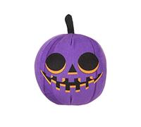 PARTYRAMA.CO.UK Halloween Purple Pumpkin Soft Toy Plush - 12.7cm Polyester Decoration or Gift