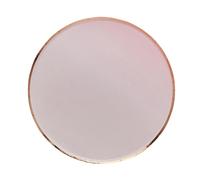 PARTYRAMA.CO.UK Rose Gold & Pink Ombre Round Paper Plates 23cm - Pack of 8