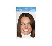 PARTYRama Kate Middleton Mask - Royal Theme - Female, Unisex-Adults & Kids - Plastic - 1 Count