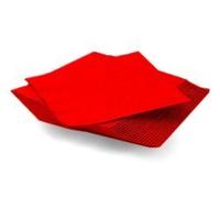 PARTYRama Red Napkins 33 x 33cm 2ply Parties Large Paper Serviettes Tissue Travel Pack of 100