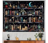 PartysenWeyL Magic Book and Witch Potion Tapestry Gothic Skull Living Room Sofa Background Wall Room Decoration 200x150CM