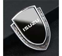 PartyUnix Car Body Emblems Replacement Rear Trunk Tailgate Sticker Chrome Letters for Isuzu D-MAX D MAX Dmax I II WFR VAN NFR ATV TROOPER 3D Badge Accessories,B
