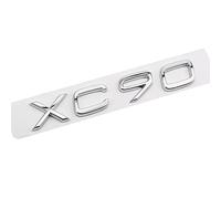 PartyUnix Car Body Emblems Replacement Rear Trunk Tailgate Sticker Chrome Letters for Volvo XC40 XC60 XC90 3D Badge Accessories,F
