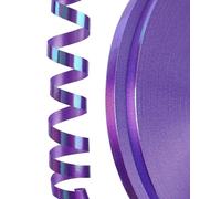 PartyWoo Purple Ribbon, 131 Yards Iridescent Color Curling Ribbon for Balloons, Balloon String, Curling Ribbon for Craft, Ribbon for Gift Wrapping, Wedding, Florist Flower (2 Rolls, 65.6 Yards/Roll)