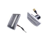 PARUAMKRV Car Turn Signal Lights For Cadillac For BLS 2005-2009 For CTS 2008-2013 1 Pair Dynamic Side Marker Light Rearview Mirror Indicator(A)