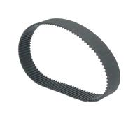 PARUAMKRV Drive Belt HTD 2M Timing Belt 2M Closed Loop Rubber Belt 4/6/10/15mm 118 120 126 130 136 142 158mm 2M Drive Toothed Belt HTD2M Trasmission Belt(142mm,6mm 1pcs)