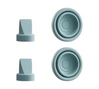 Paruu P20 Duckbill Valves & Silicone Diaphragm, P20 Original Breast Pump Parts, Portable Breast Pump Replacement Accessories, Pack of 2