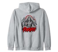 Parvati Hindu Goddess Shakti Kailash Lion Zip Hoodie
