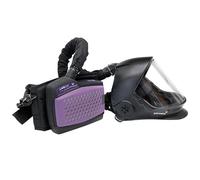 Parweld XR944A PAPR Respirator Kit with Full Face Clear Visor - TH3P Certified Powered Air System - 11hr Battery, P3 Filter - High-Level Protection for Grinding, Sanding, Plasma & Woodworking