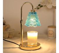 Paryou Candle Warmer Lamp with Dimmer - Electric Candle Lamp with Timer for Jar Candles Scented Candles with 2 Bulb
