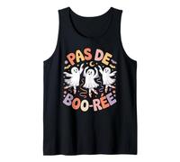 PAS DE Boo-RÉE Ballet Halloween Pun Ghost Ballerina Tank Top