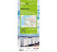 Pas-de-Calais Arras Calais Béthune Boulogne-sur-Mer (D62): PAS-DE-CALAIS - ARRAS - CALAIS - BÉTHUNE - BOULOGNE-SUR-MER - PNR DES CAPS ET MARAIS D'OPALE 1:100000 (TOP 100)
